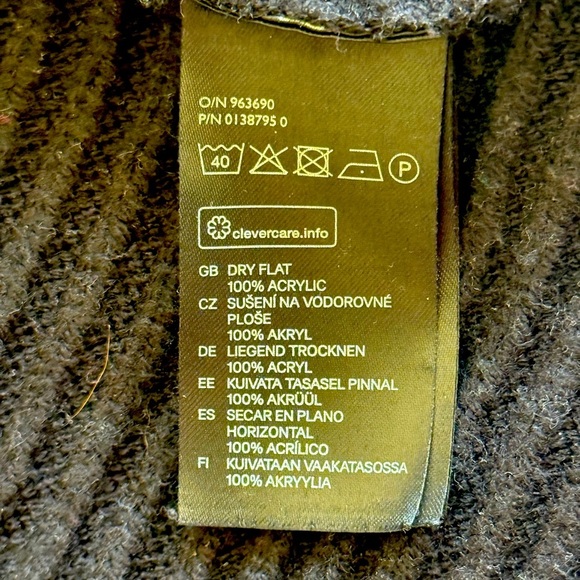 Black H&M cardigan sweater (women’s small) - Picture 3 of 4